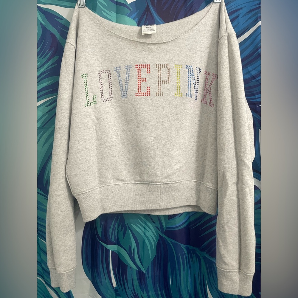 PINK Victoria's Secret Gray Women's Sweater
